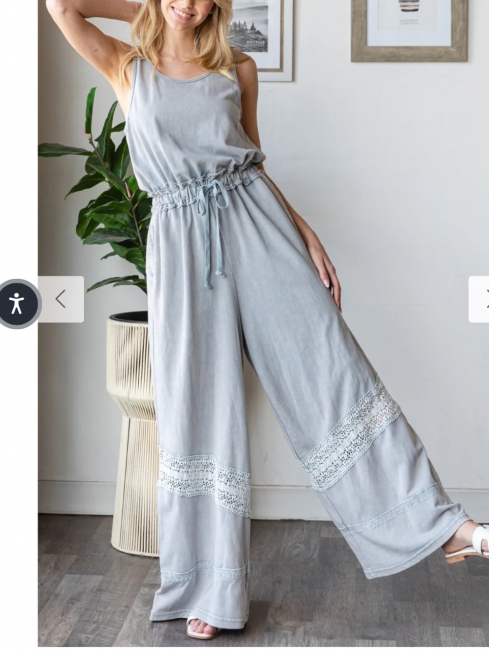 🌼 Oli and Hali “ Sedona 2 ” Oli & Hali JUMPSUIT ROMPER ONE PIECE WITH LACE 49